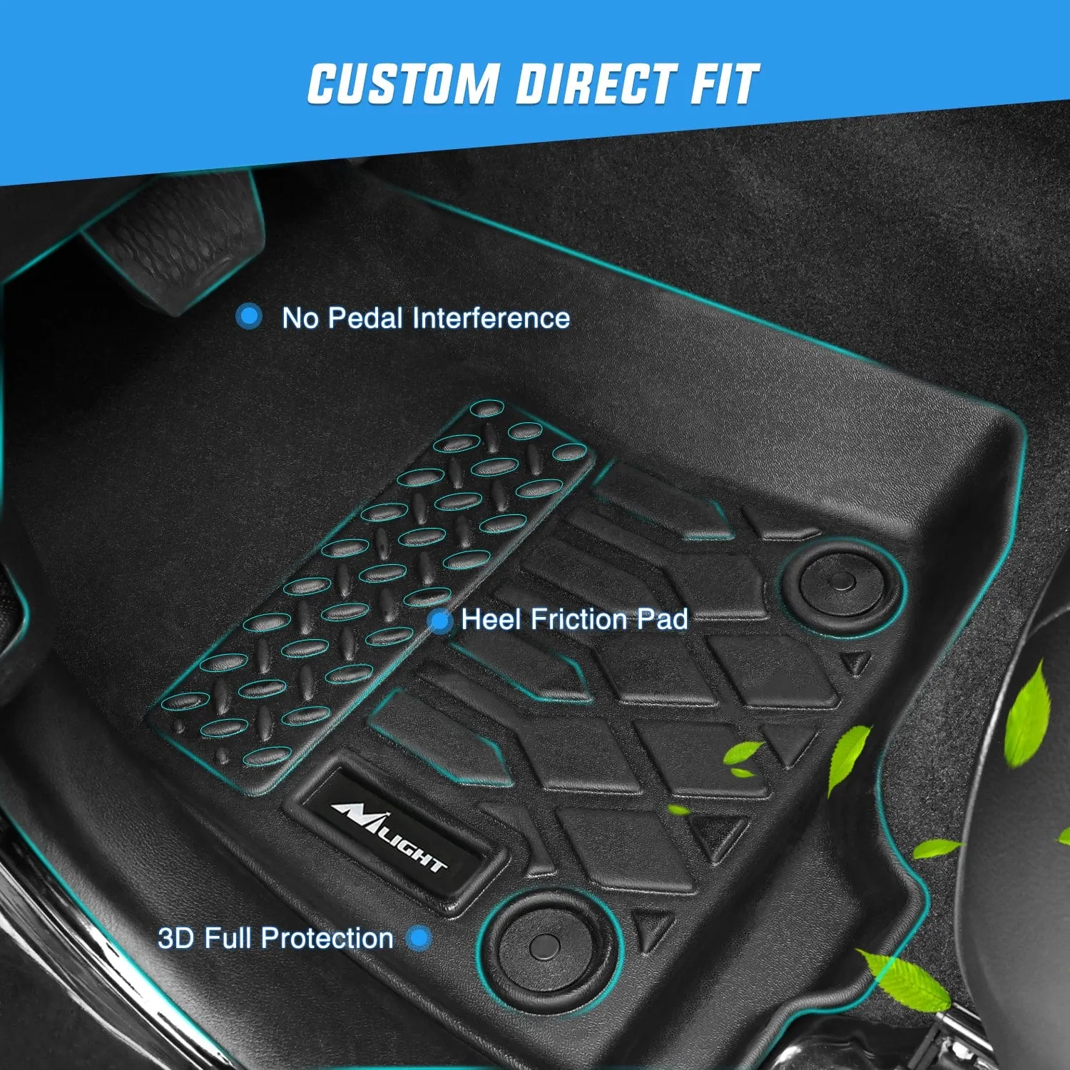 2013-2018 Nissan Altima TPE Floor Mats