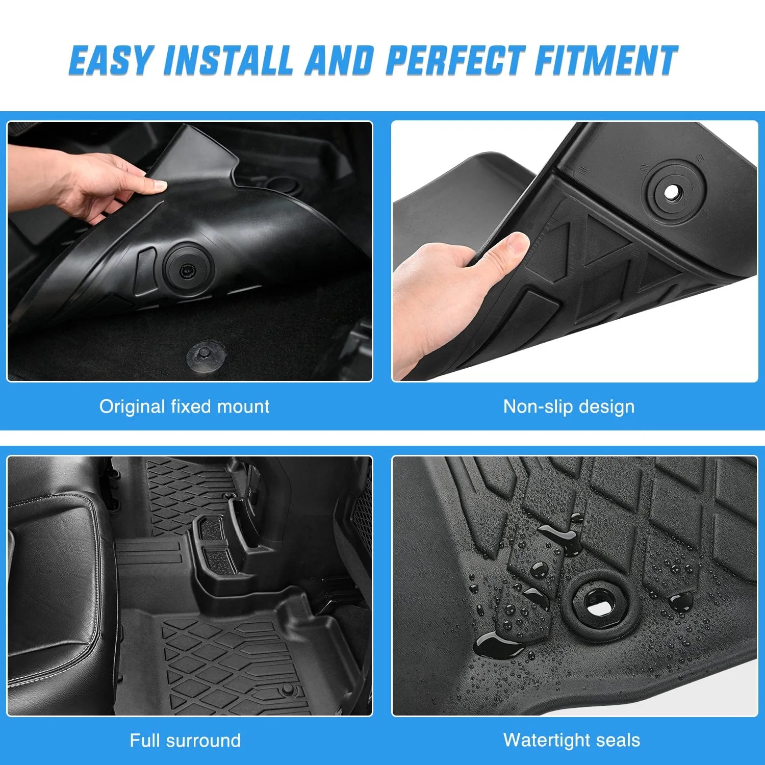 2013-2018 Nissan Altima TPE Floor Mats
