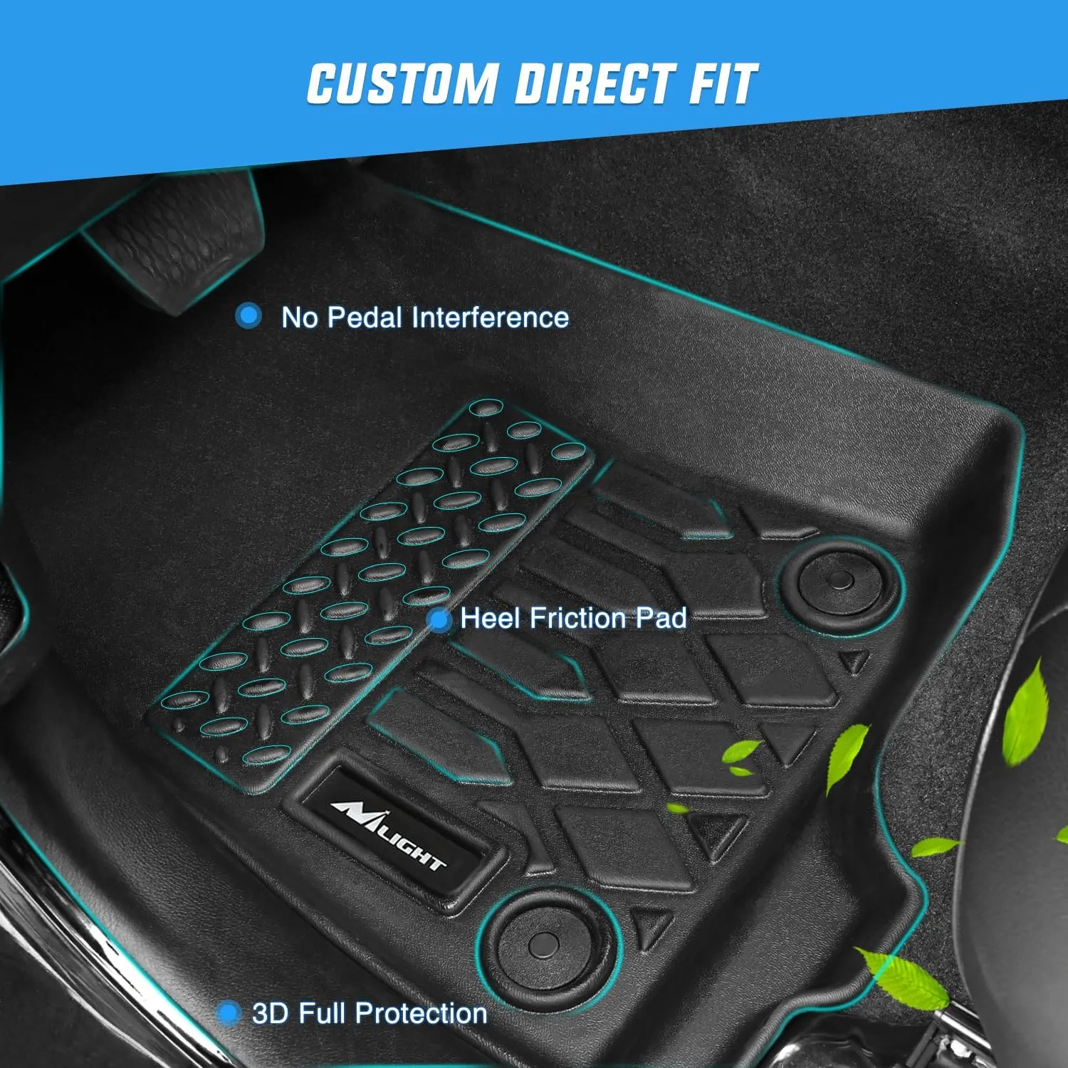 2015-2019 Subaru Outback Legacy TPE Floor Mats