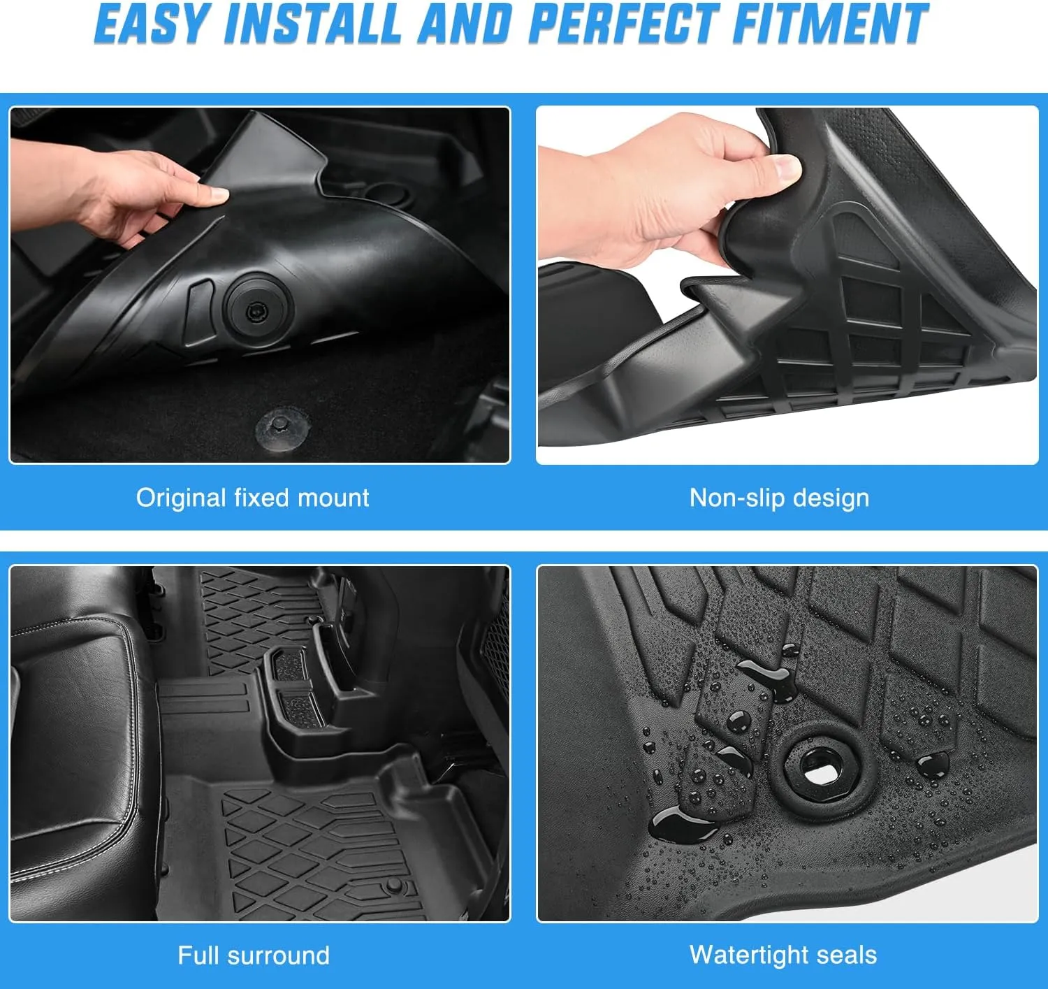 2015-2019 Subaru Outback Legacy TPE Floor Mats