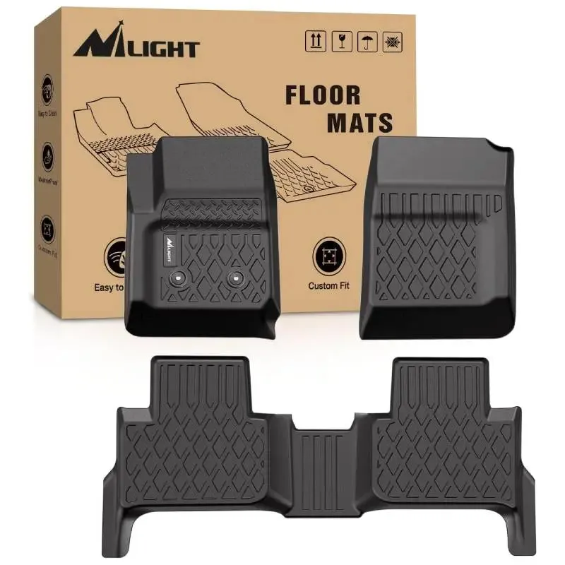 2015-2022 Chevy Colorado Crew Cab/GMC Canyon Crew Cab TPE Floor Mats