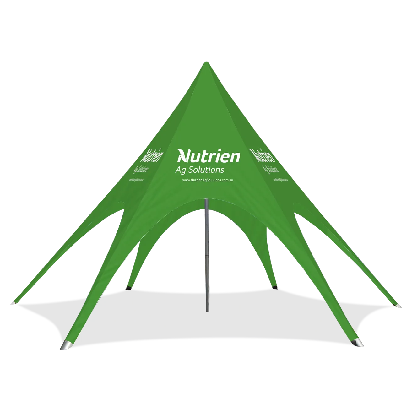 26ft Single Pole Custom Star Shade | Star Tents