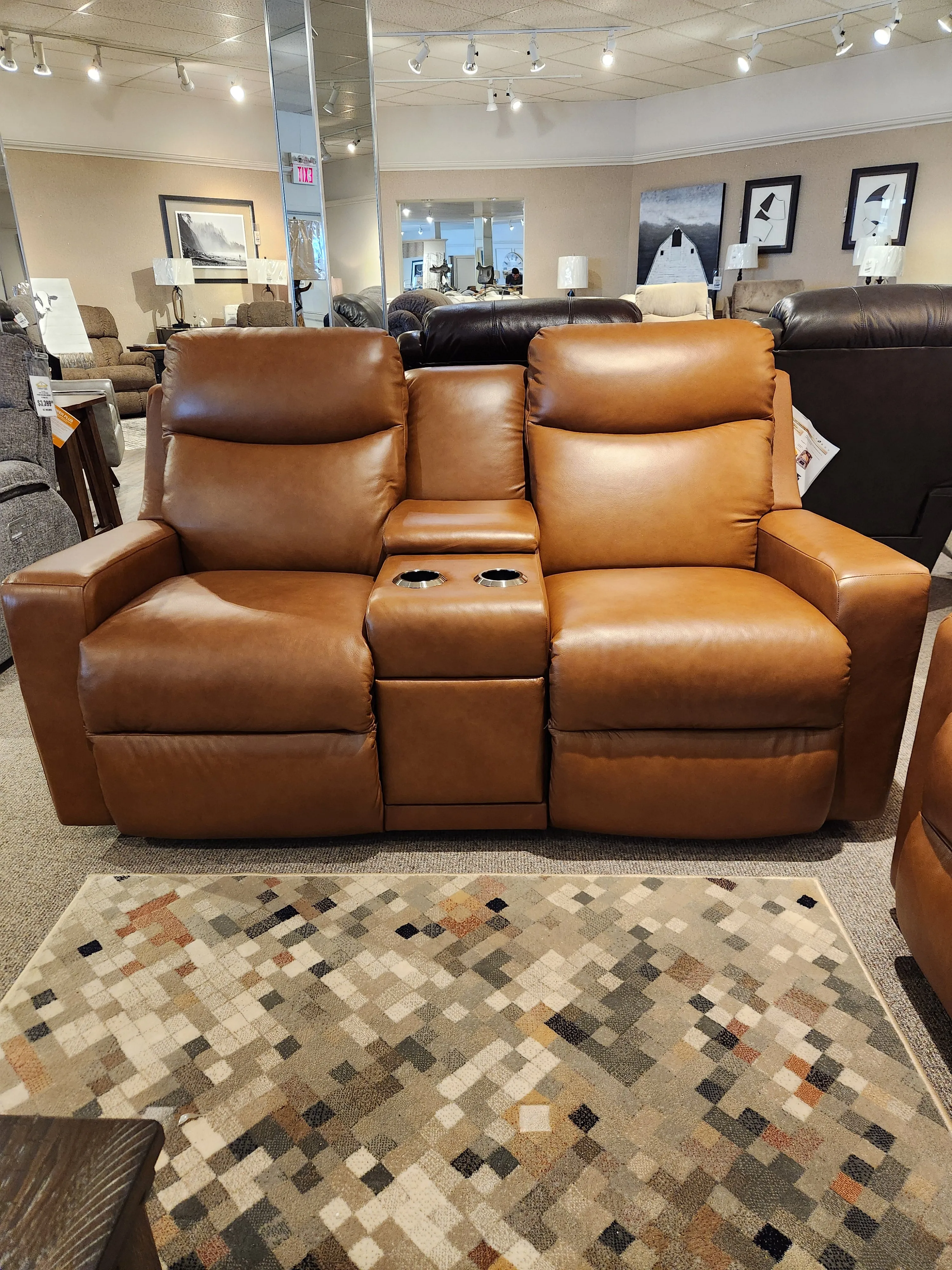781 Emmons Power Reclining Loveseat with Headrest