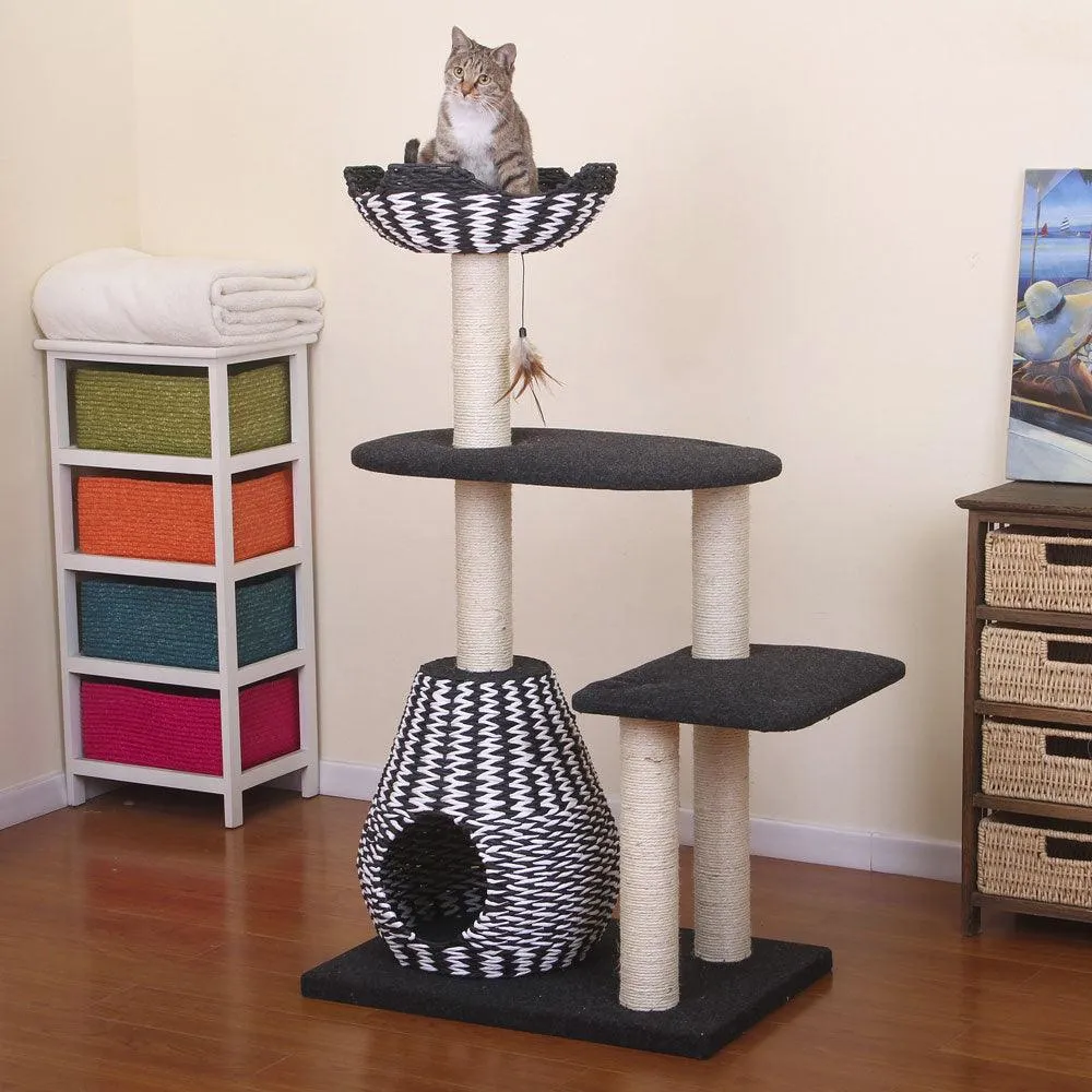 Ace Natural Aesthetic, Handwoven, Eco-Friendly, Sustainable Large Cat Tree