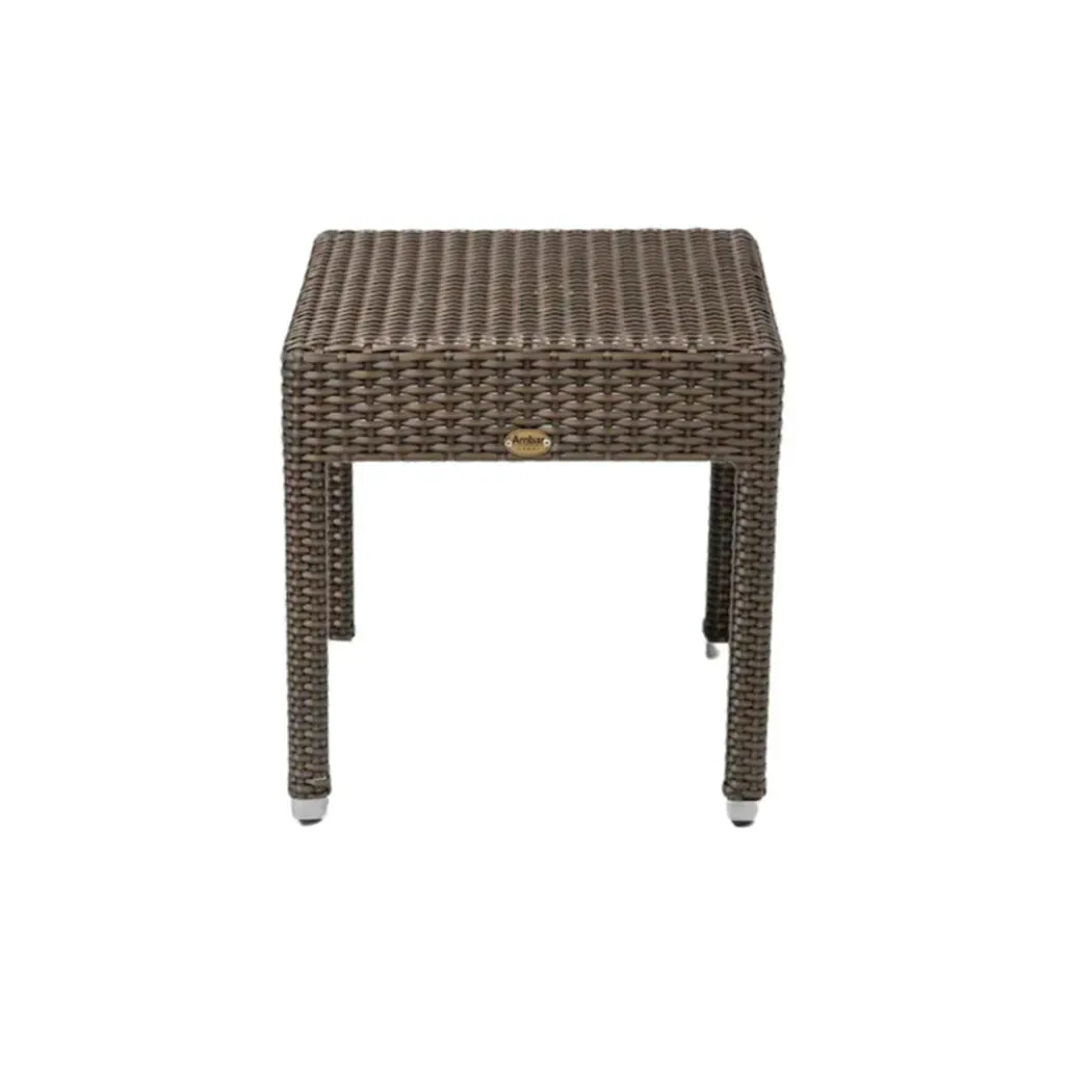Ambar Hawai Side Table Bronze, 45 x 45 x 47 cm