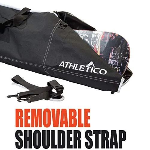 Athletico Padded Two-Piece Snowboard and Boot Bag Combo