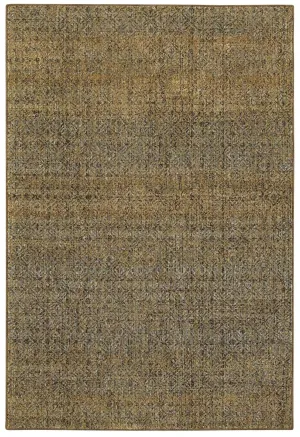 Atlas 8048P Green/ Gold Rug
