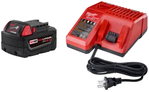 Battery Charger Kit - Milwaukee M18™ REDLITHIUM™ XC5.0, 48-59-1850