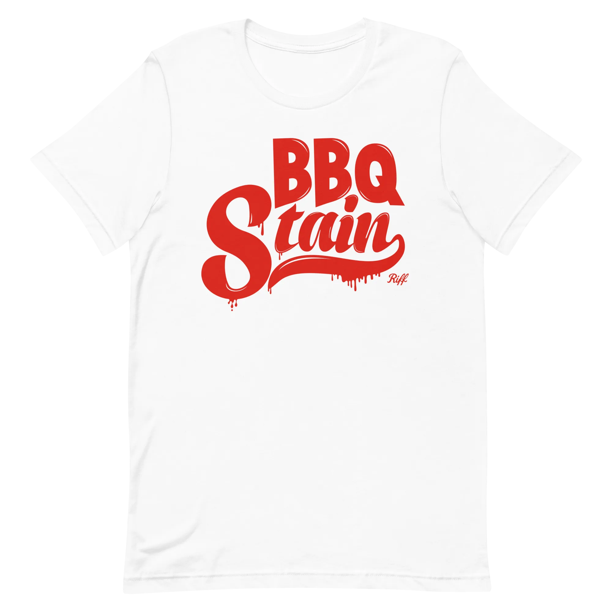 BBQ Stain On A White T-Shirt