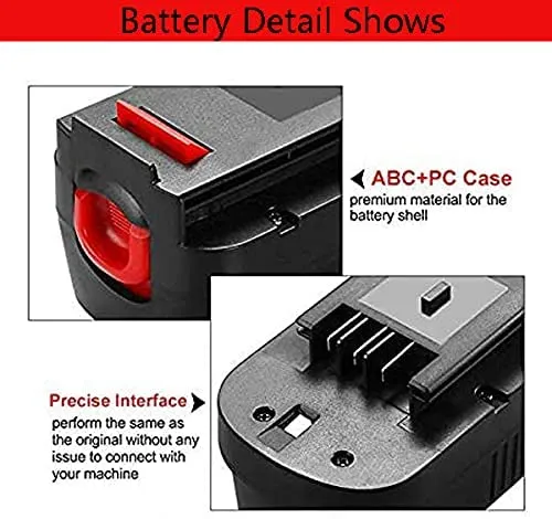 Black and Decker Battery 18v 3000mAh