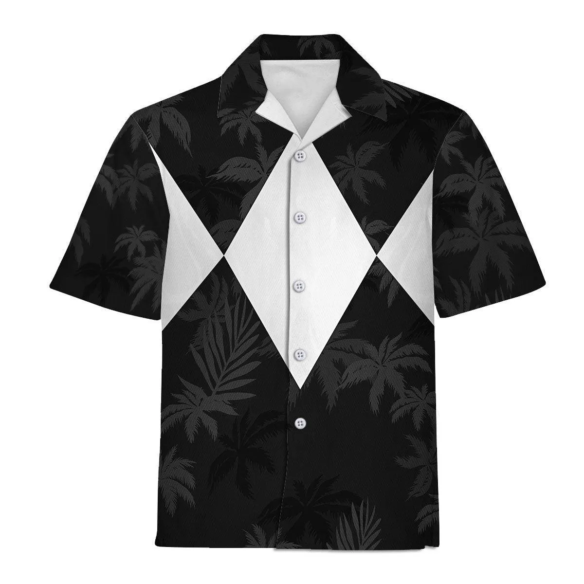 Black Ranger x Tommy Vercetti Hawaiian Shirt & Beach Shorts