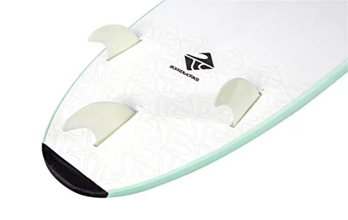 Boardworks Froth! | Soft Top Surfboard | 3 Fins | Wake Surfboard | 5' | Mint