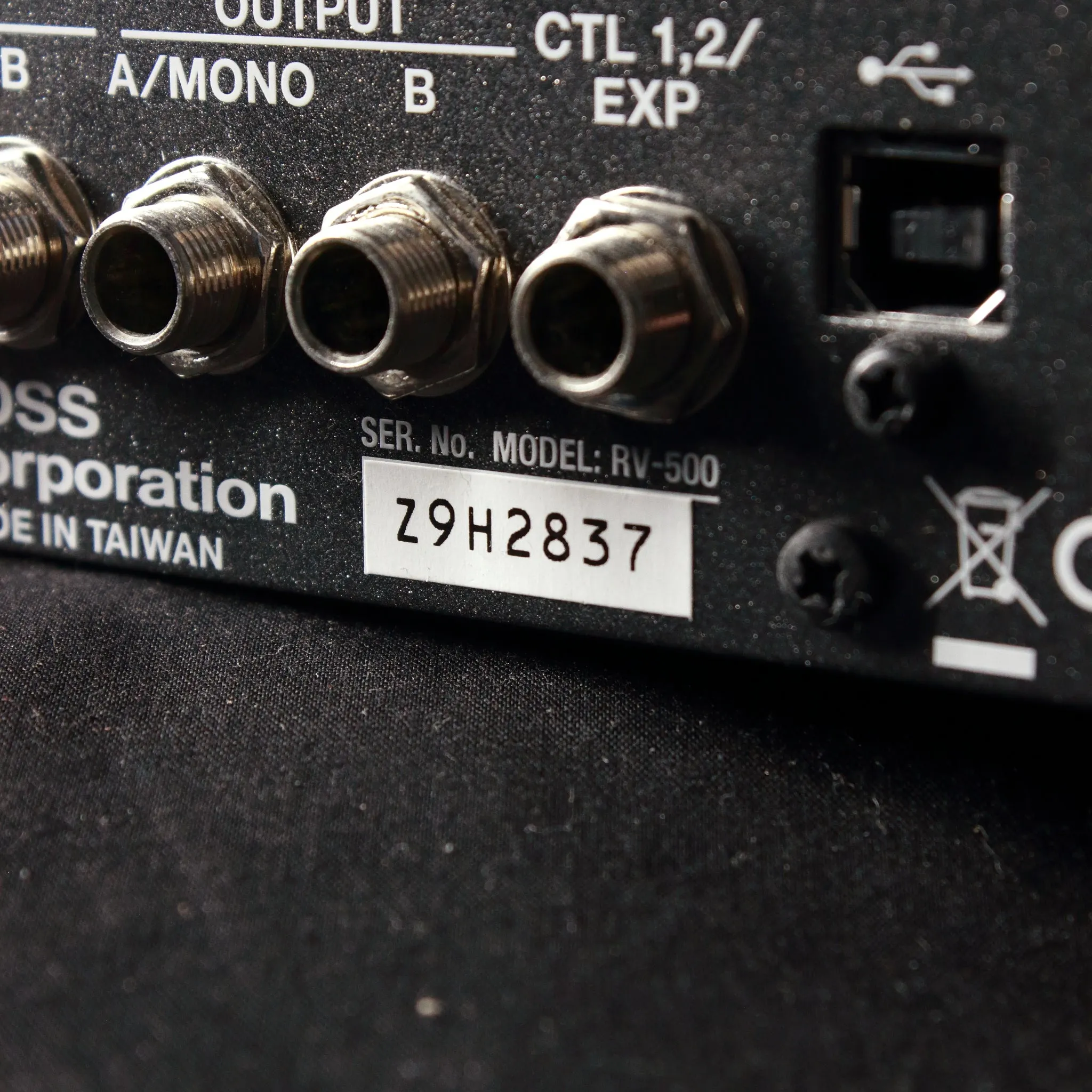 Boss RV-500 Reverb Pedal