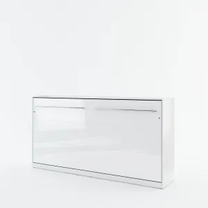 Brescia Horizontal Twin Size Murphy Bed with mattress