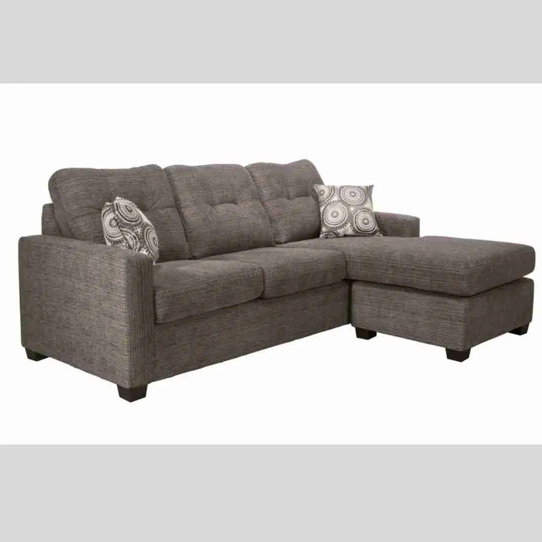 Brown Small Sectional - 4253