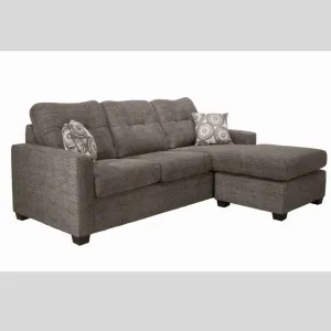 Brown Small Sectional - 4253
