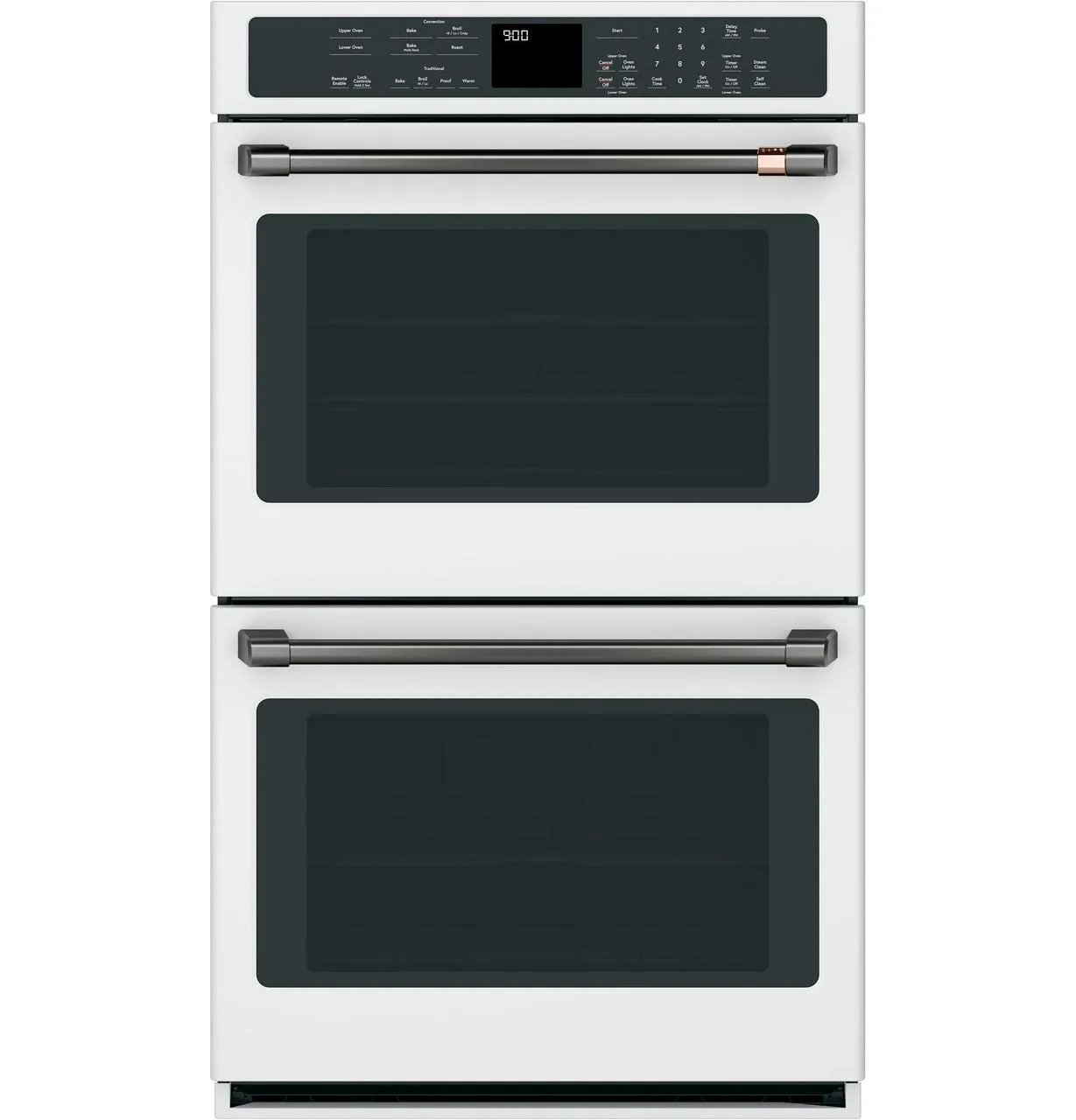 Cafe CXWD0H0PMBT Caf(eback)™ 2 - 30" Double Wall Oven Handles - Brushed Black