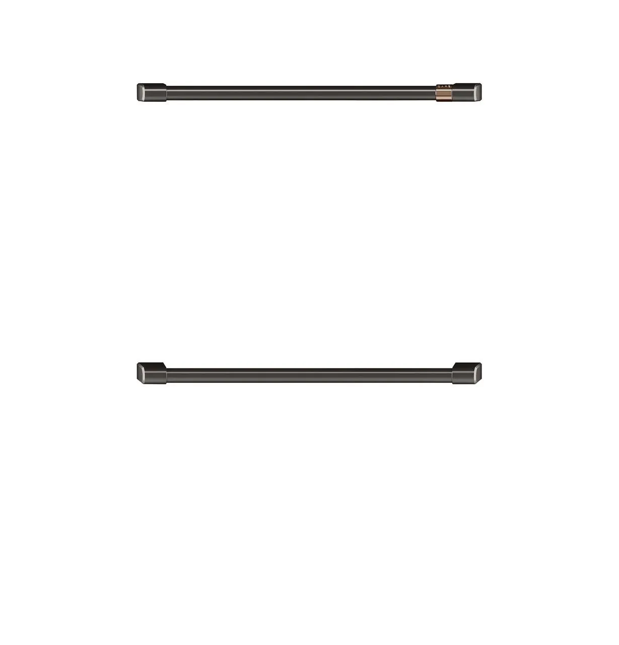 Cafe CXWD0H0PMBT Caf(eback)™ 2 - 30" Double Wall Oven Handles - Brushed Black