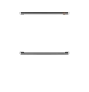 Cafe CXWD0H0PMSS Caf(eback)™ 2 - 30" Double Wall Oven Handles - Brushed Stainless