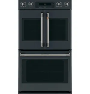Cafe CXWDFHKPMBT Caf(eback)™ 2 French-Door Handles; 1 - 30" Handle; - Brushed Black
