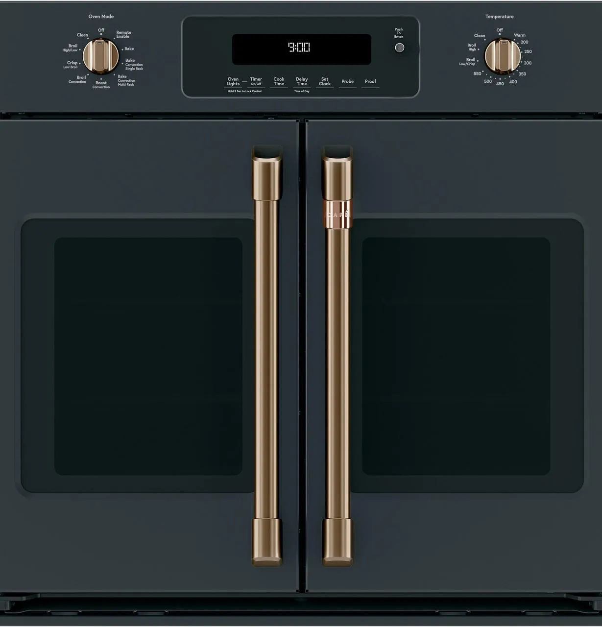 Cafe CXWSFHKPMBZ Caf(eback)™ 2 French-Door Handles; - Brushed Bronze