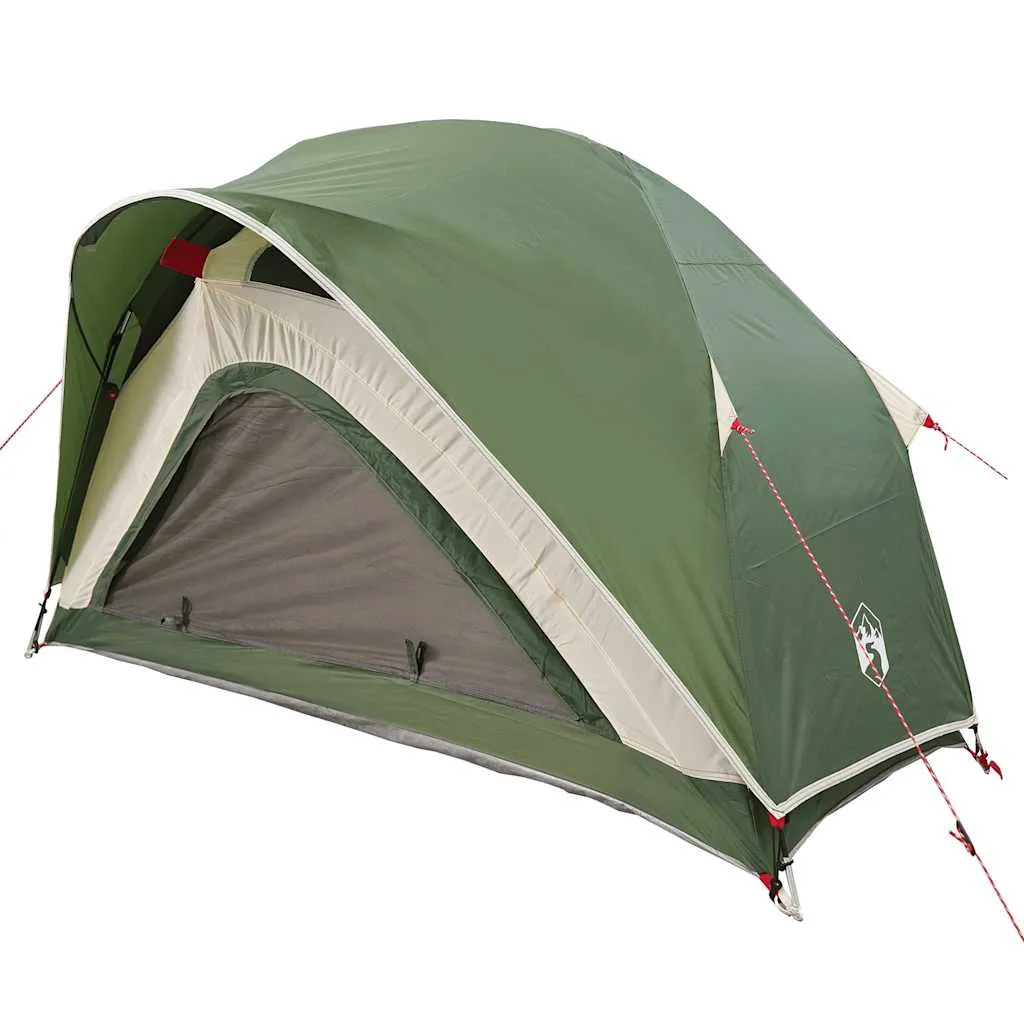 Camping Tent 1-Person Green Waterproof