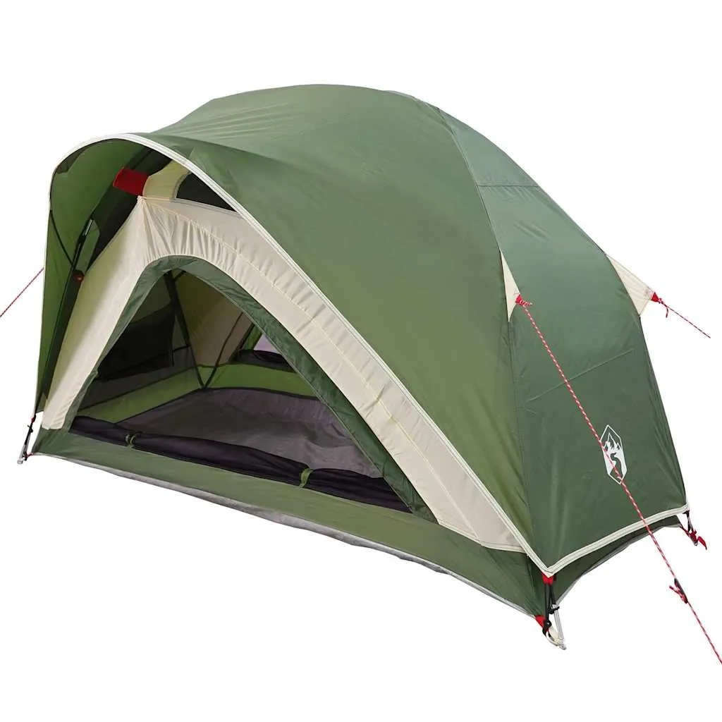 Camping Tent 1-Person Green Waterproof