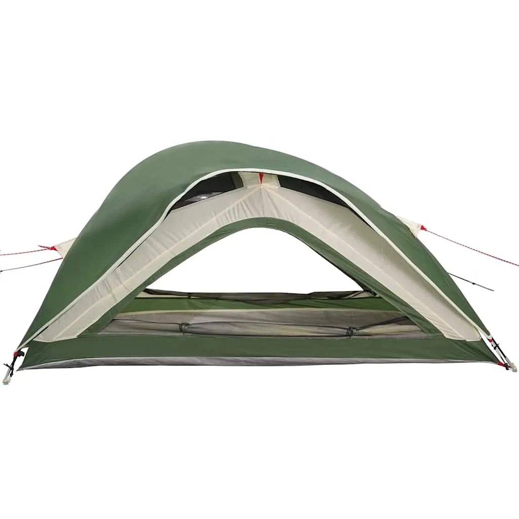Camping Tent 1-Person Green Waterproof