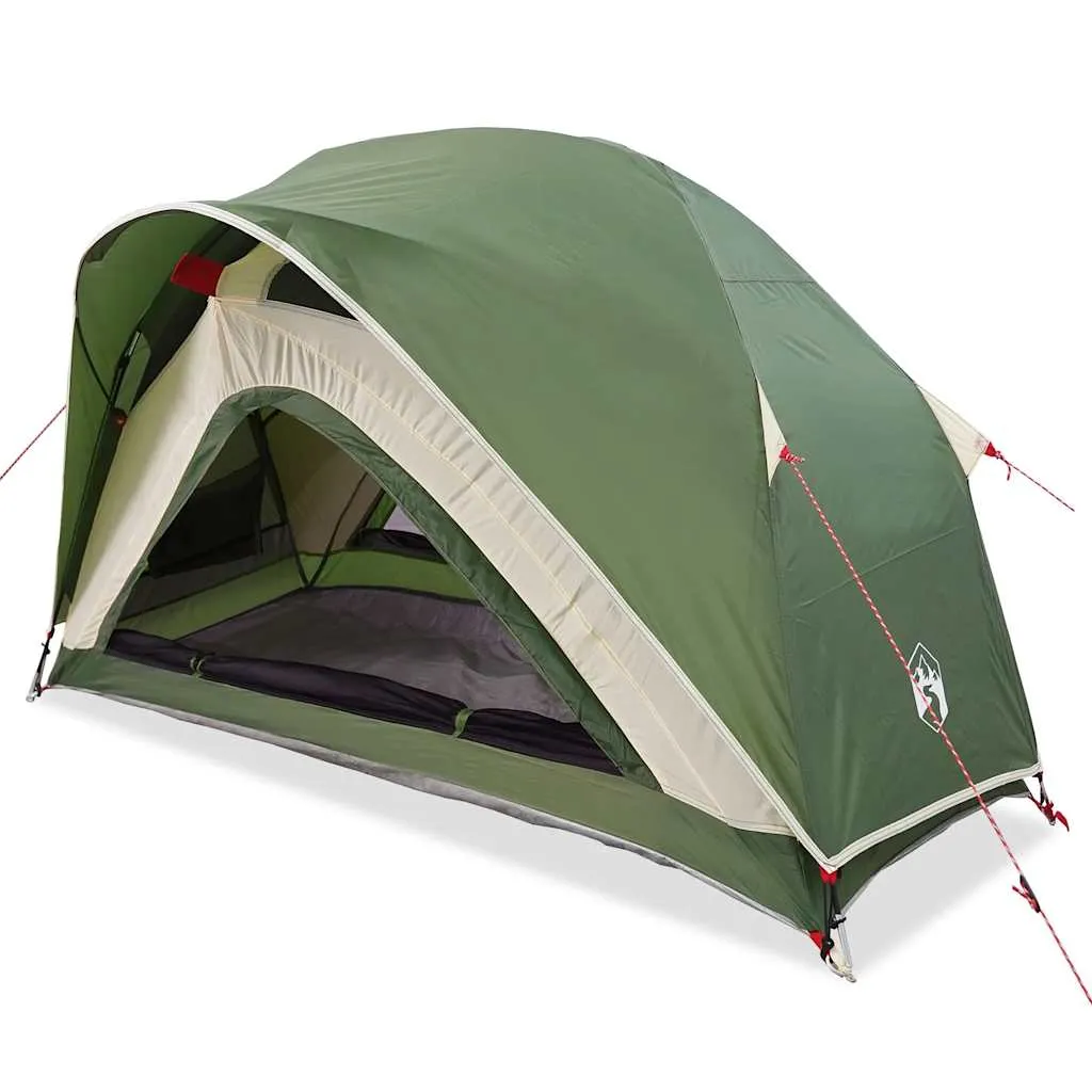 Camping Tent 1-Person Green Waterproof