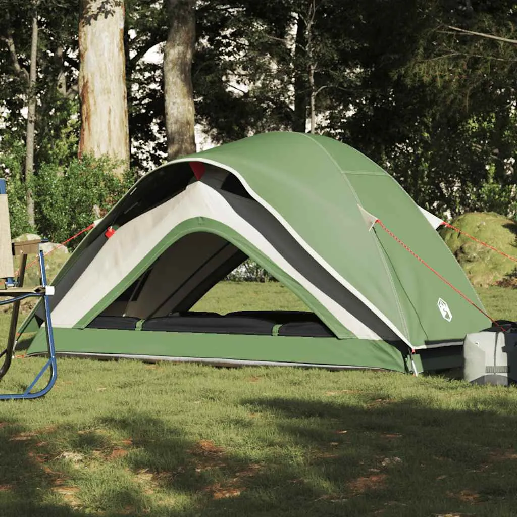 Camping Tent 1-Person Green Waterproof