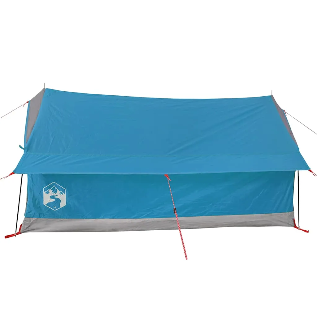 Camping Tent 2-Person Blue Waterproof