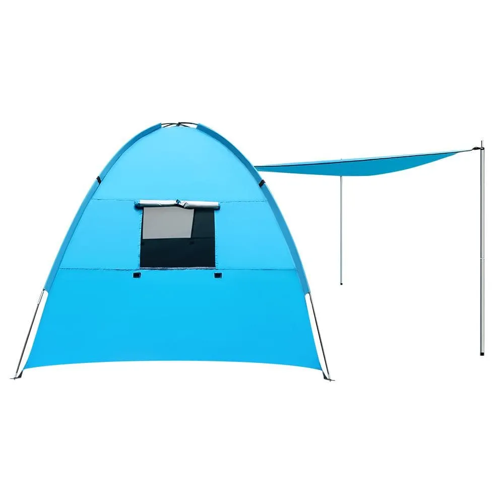 Camping Tent Beach Tents Hiking Sun Shade Shelter Fishing 2-4 Person