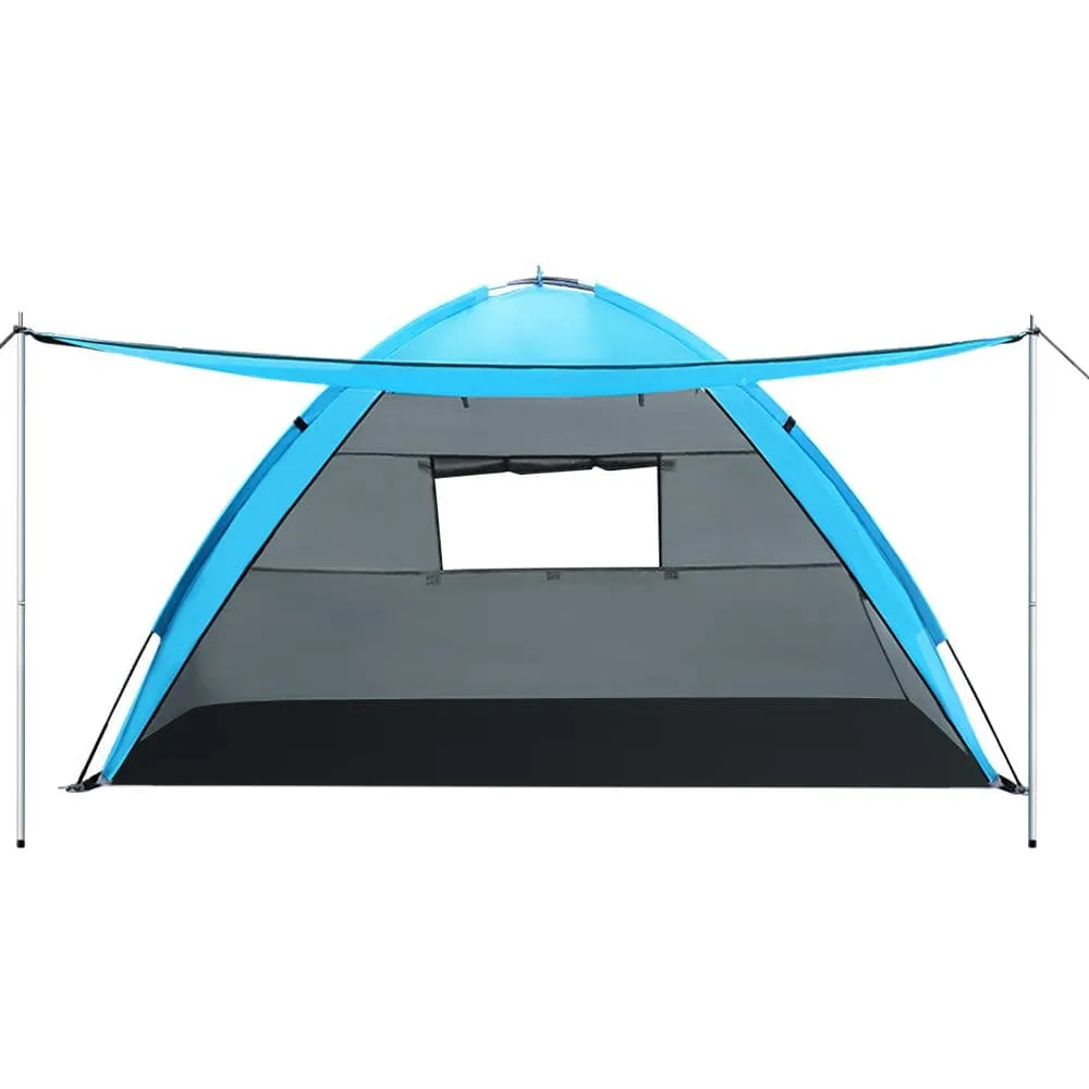 Camping Tent Beach Tents Hiking Sun Shade Shelter Fishing 2-4 Person