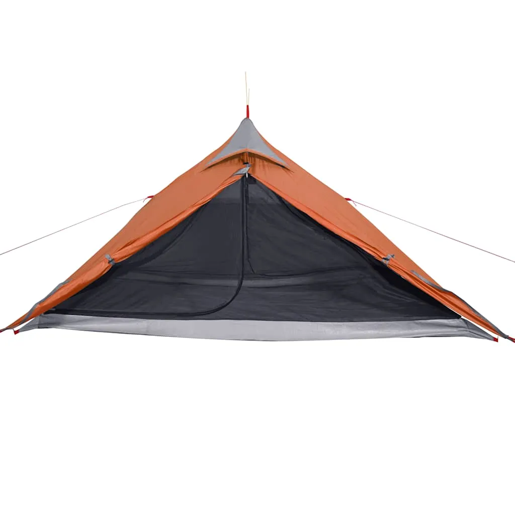 Camping Tent Tipi 1-Person Orange Waterproof