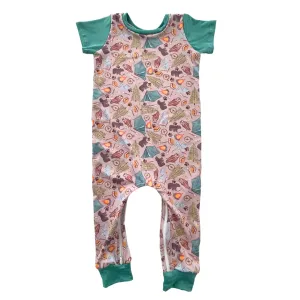 Camping Zip Romper