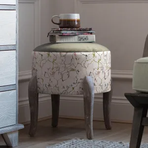 Carrara Printed Finn Footstool Meadow