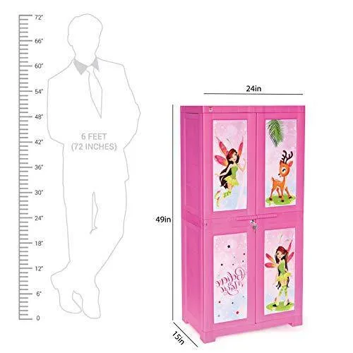 Cello Novelty Big Fairy Cupboard (Pink)