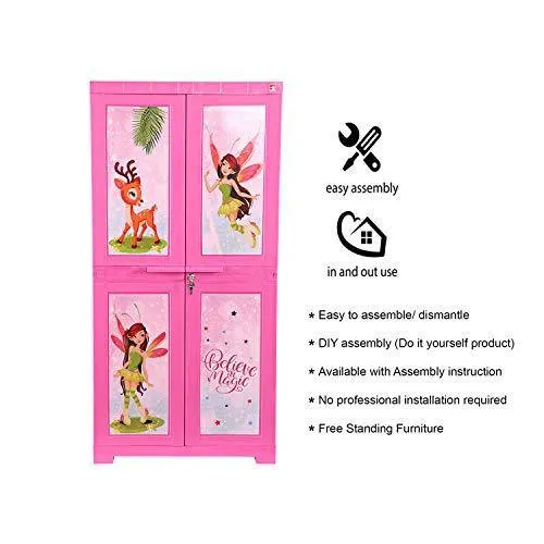 Cello Novelty Big Fairy Cupboard (Pink)