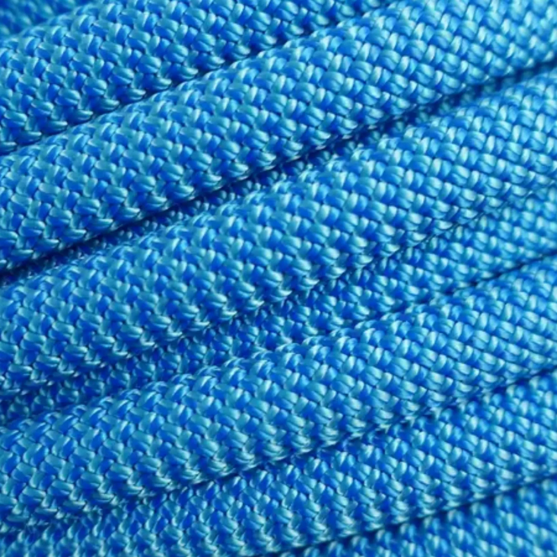 Climbing Rope 10 Mm X 60 M - Rock  Blue