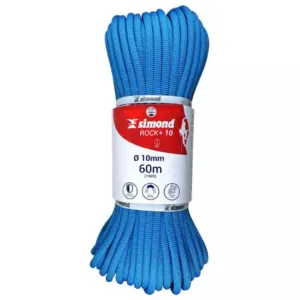 Climbing Rope 10 Mm X 60 M - Rock  Blue