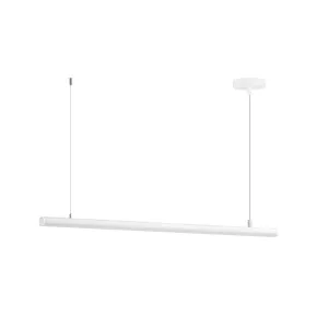 Continuum 39 in. LED Pendant Light White Finish