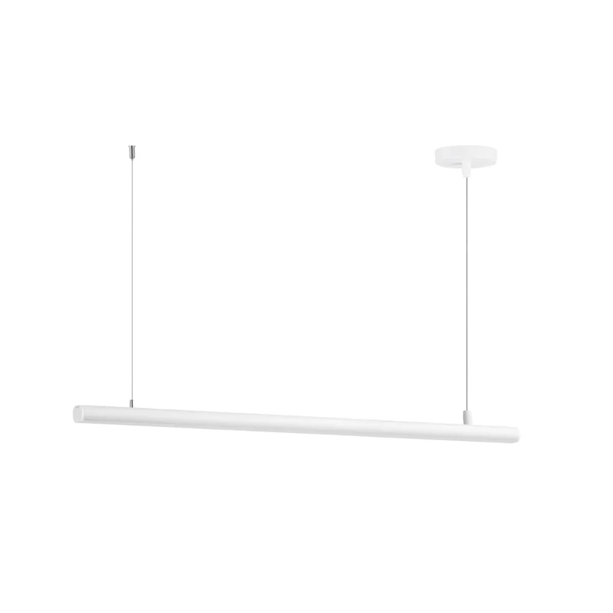 Continuum 39 in. LED Pendant Light White Finish