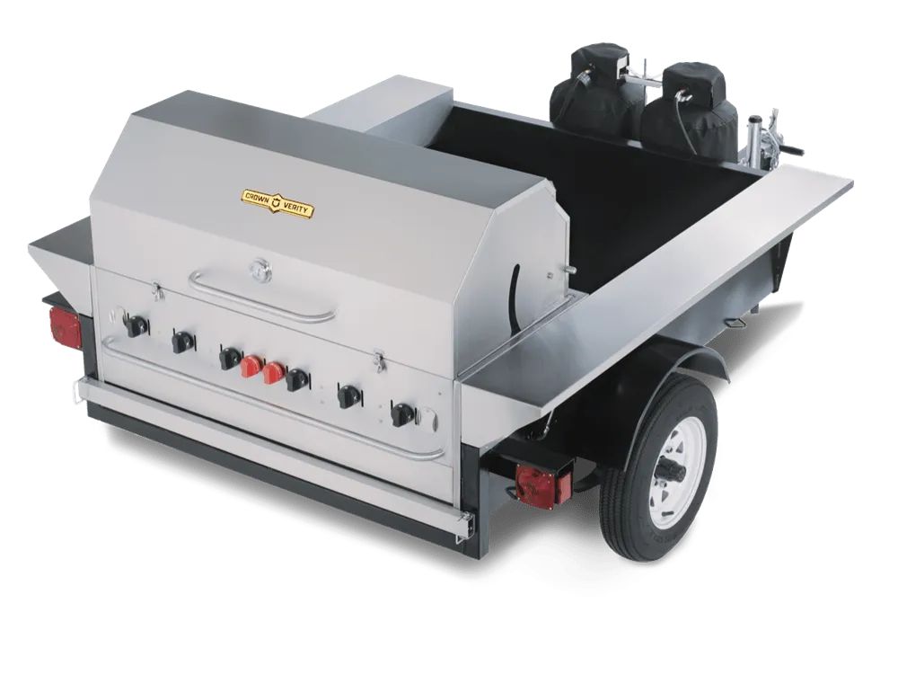 Crown Verity TG-2 69" Tailgate Grill | Denson CFE