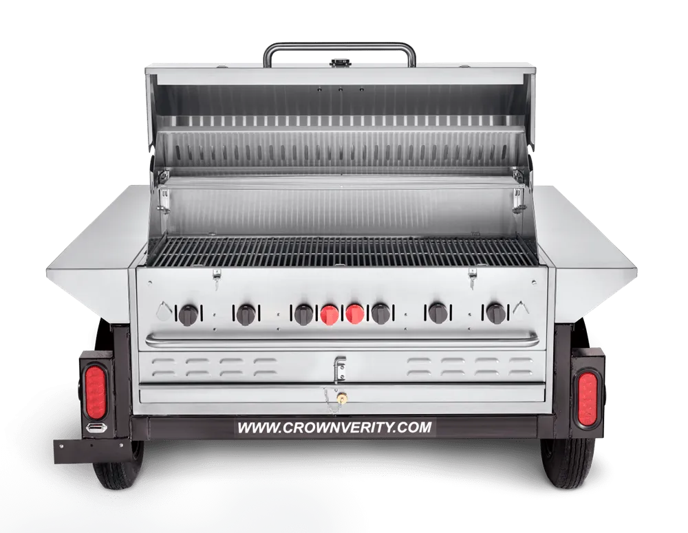 Crown Verity TG-2 69" Tailgate Grill | Denson CFE