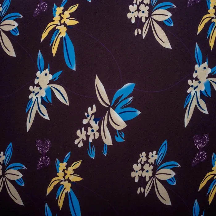 DivineTrendz Exclusive - Floral Print Elastic Chair & Table Covers