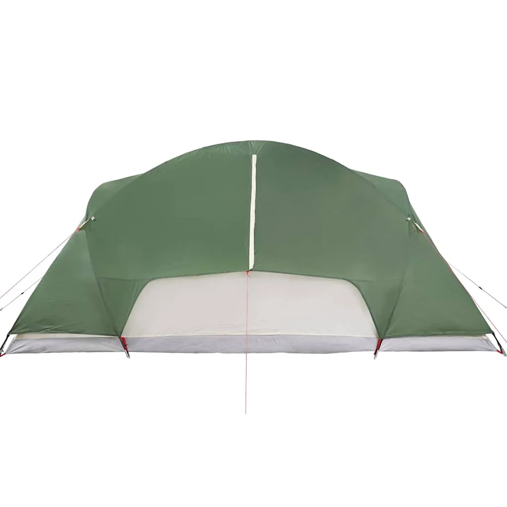 Family Tent Crossvent 8-Person Green Waterproof