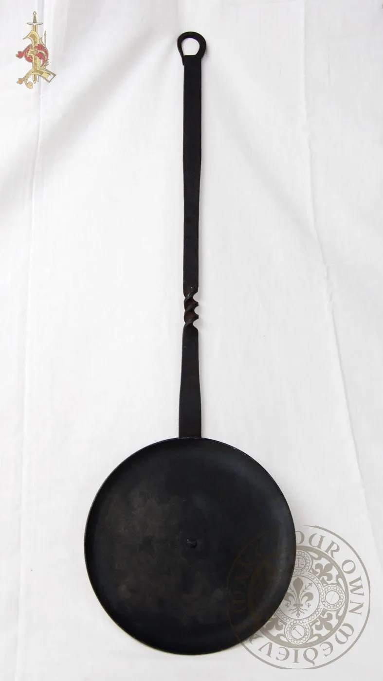 Forged Metal Cooking Pan with Long Handle