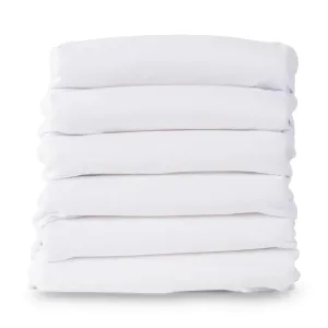 Foundations SafeFit™ Elastic Crib Sheets (6 pack) -  Compact & Full Size