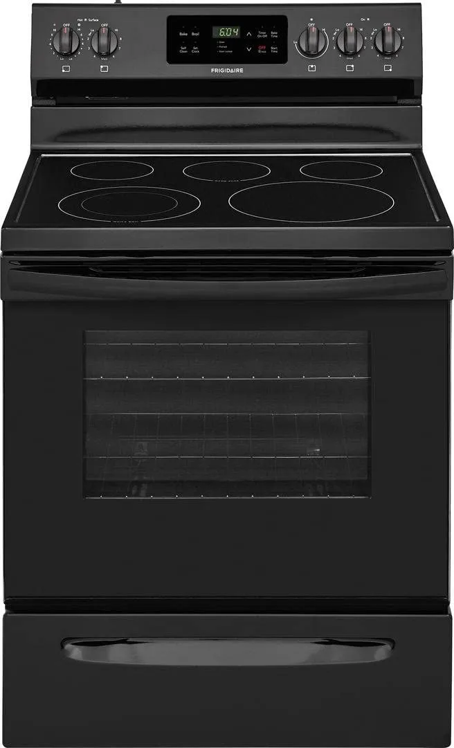 Frigidaire 4-Piece Kitchen Appliance Package 30" Top Freezer Refrigerator