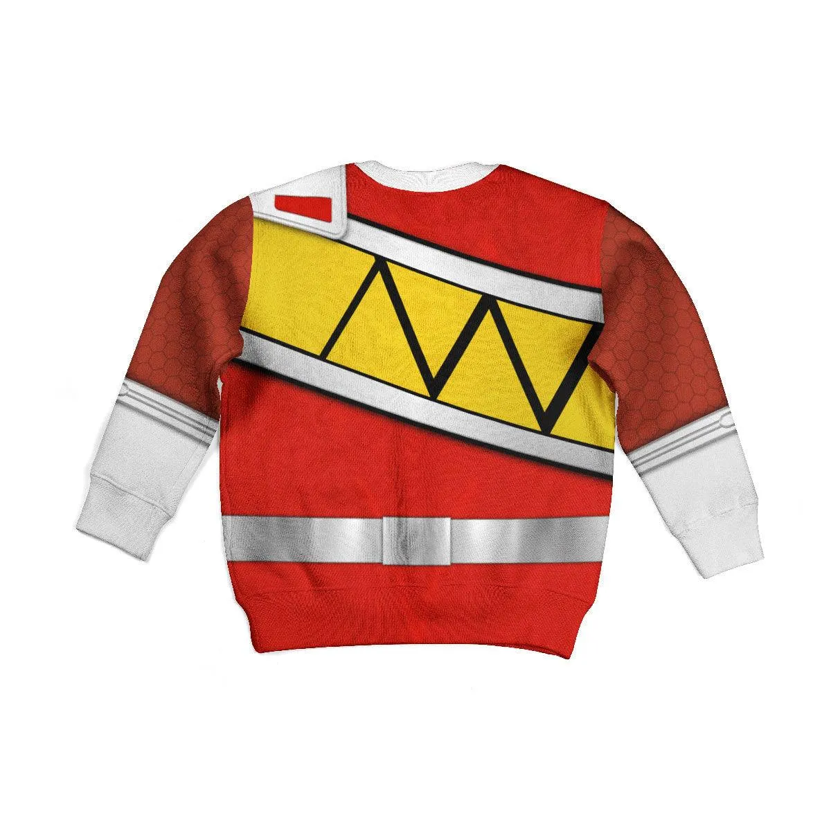 Gearhomie Unisex Kid Tops Red Power Rangers Dino Charge 3D Apparel